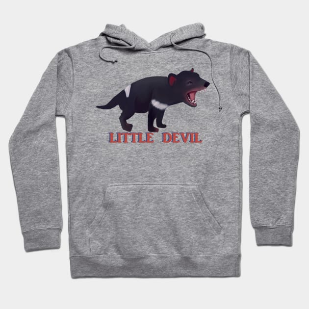 Tassie Devil Hoodie by NMODesigns